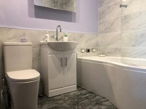 New bathroom fitted in Leeds by Norton Plumbing
